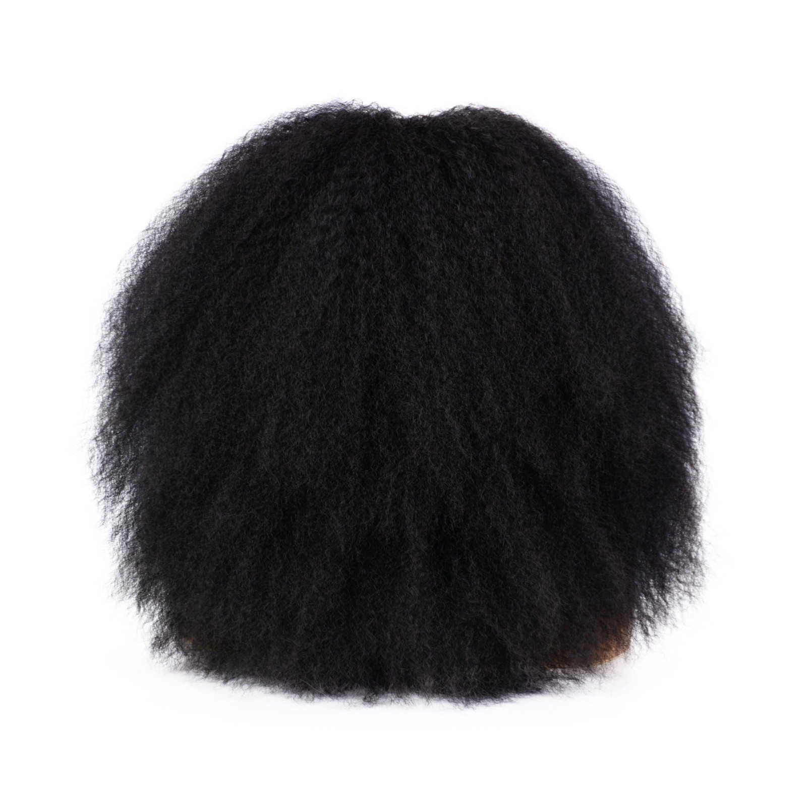 Headband synthetic afro kinky straight hair wig 14inches and 18 inches