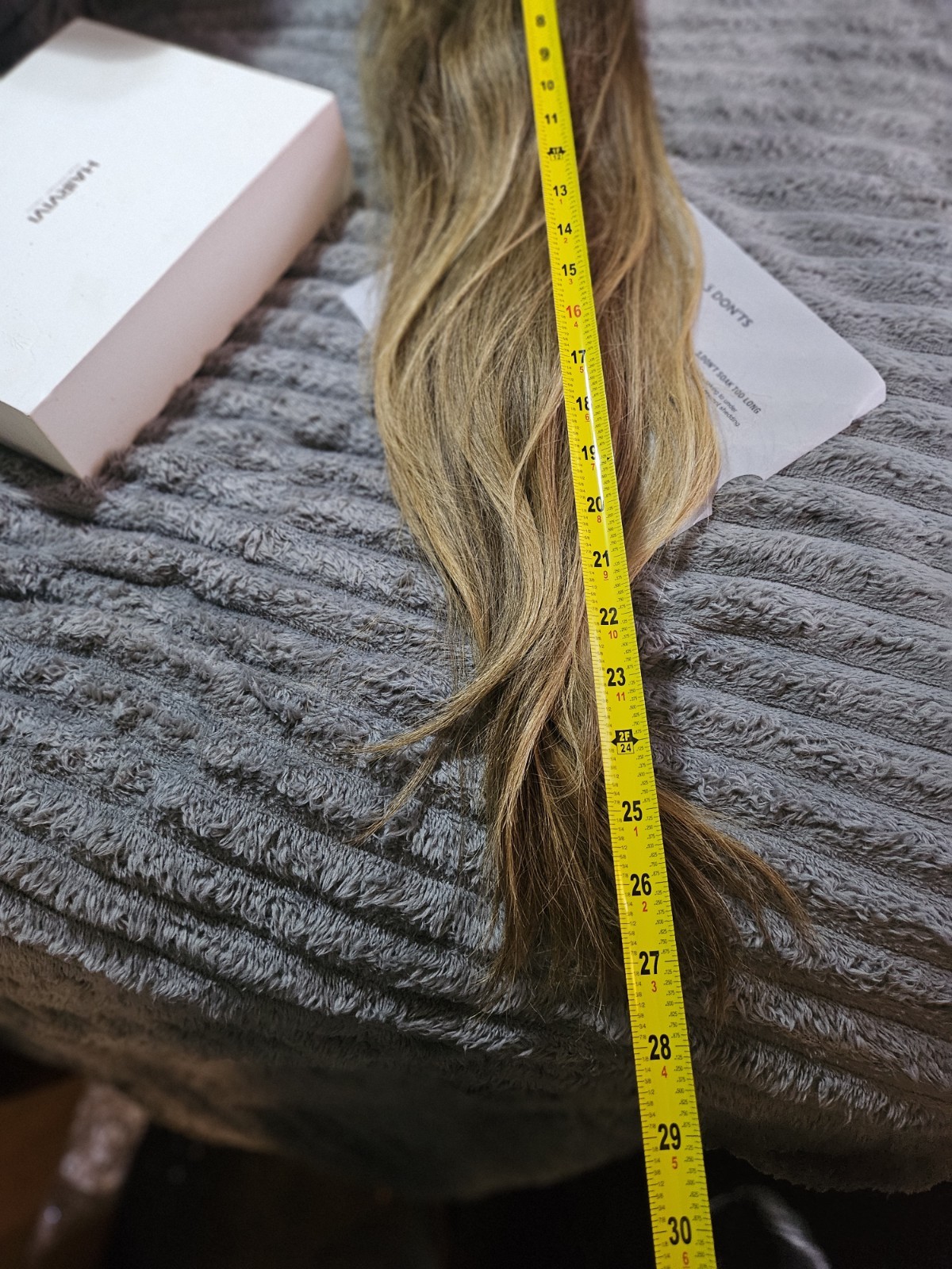 New ( Custom ) Made 28-29 Inch Hairvivi Human Hair Lux LayerdWigWill Send Video