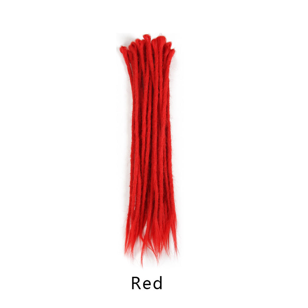 20in Ombre Dreadlocks Extensions Crochet Braiding Hair Dreads Locs Synthetic New
