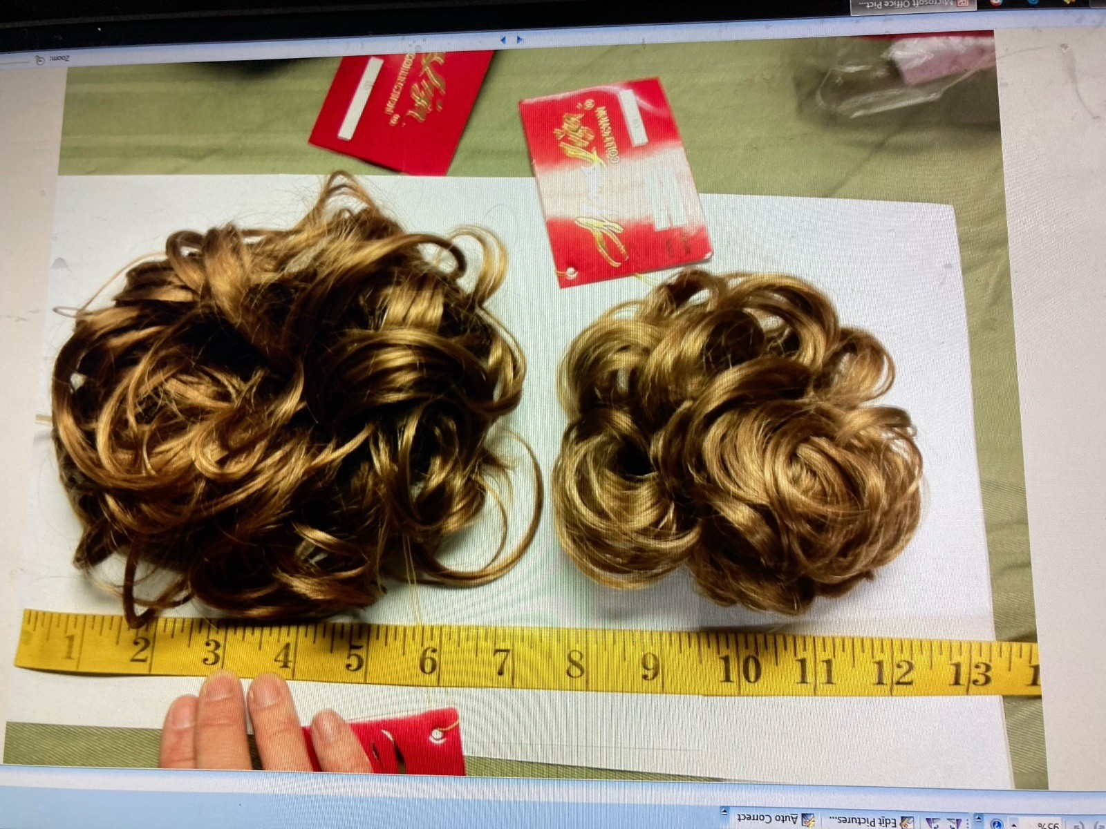 Box Of 9 Assorted Wig America Express Yourself Scrunchie Hairpieces