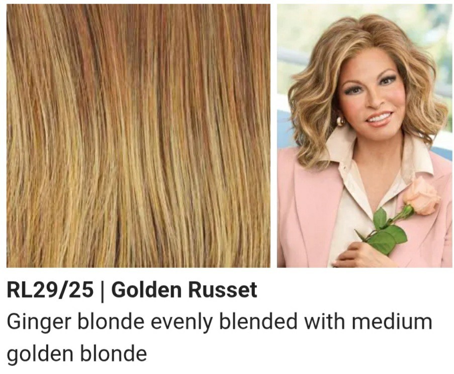 EDITOR’S PICK RL29/25 GOLDEN RUSSET RAQUEL WELCH, AVE CAP NIB READ DESCRIPTION