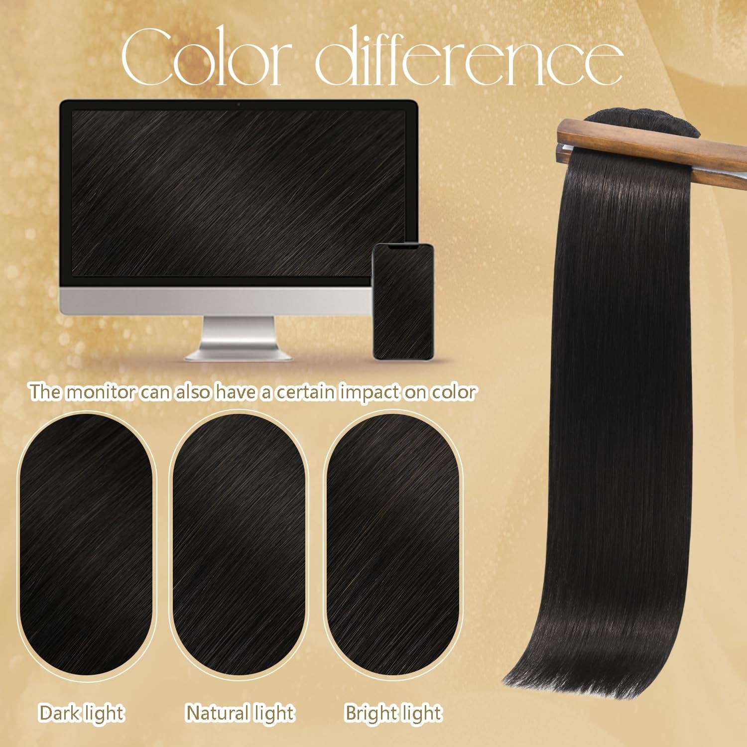 7pcs #2 Dark Brown Silky Clip in Remy Real Human Hair Extensions 15 Inches 75g