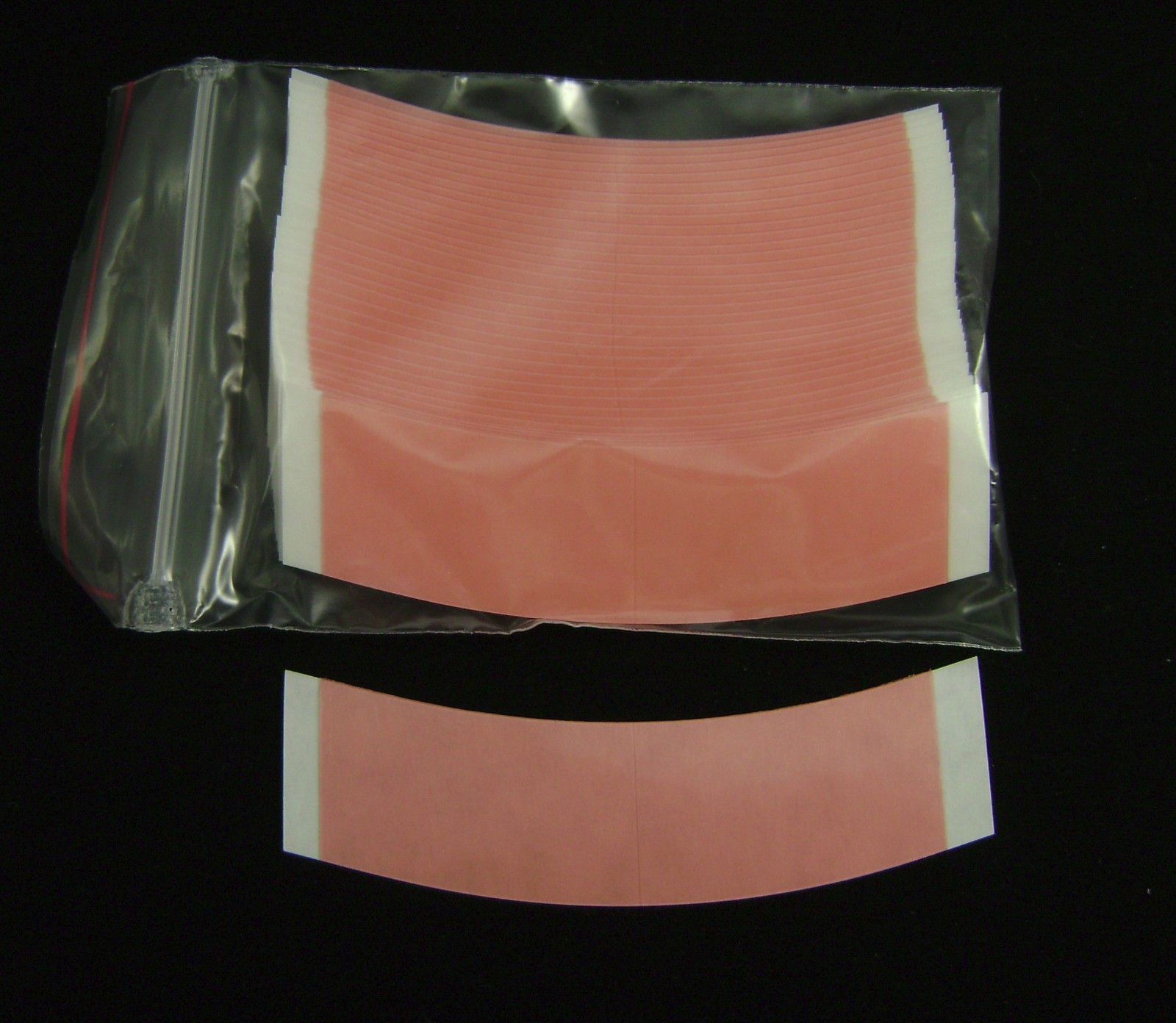 Walker Sensi-Tak C Tape 108 Pc 3 Packs Red Liner Wig Hairpiece Tack Tac PRIVATE
