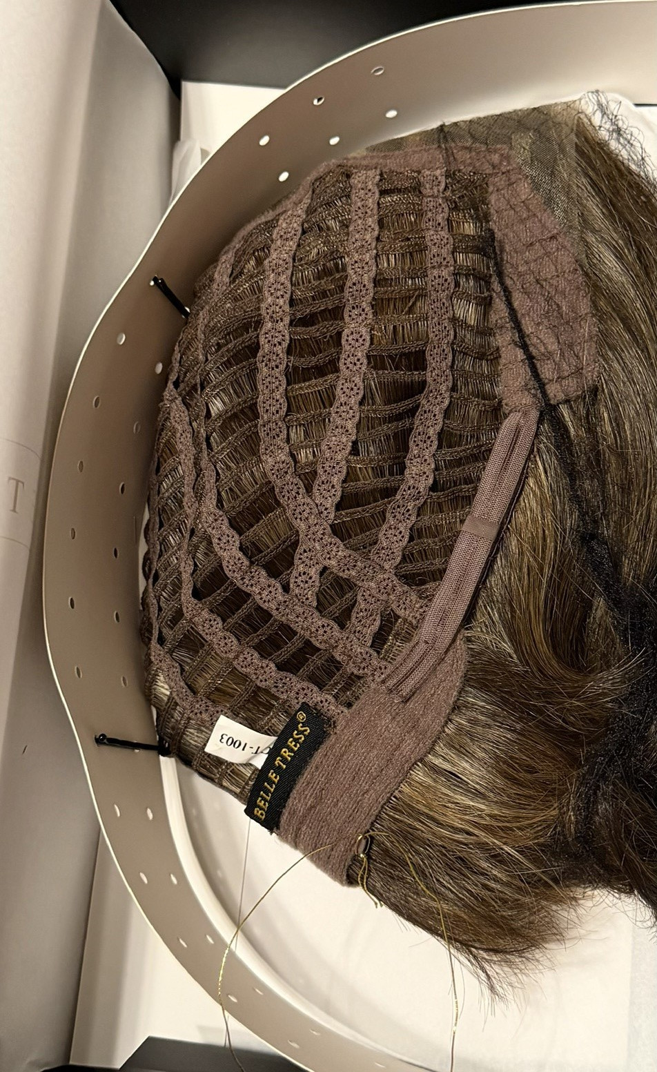 BelleTress Los Angeles | Synthetic Lace Front Wig (Mono Part) DARK BROWN HL🙏