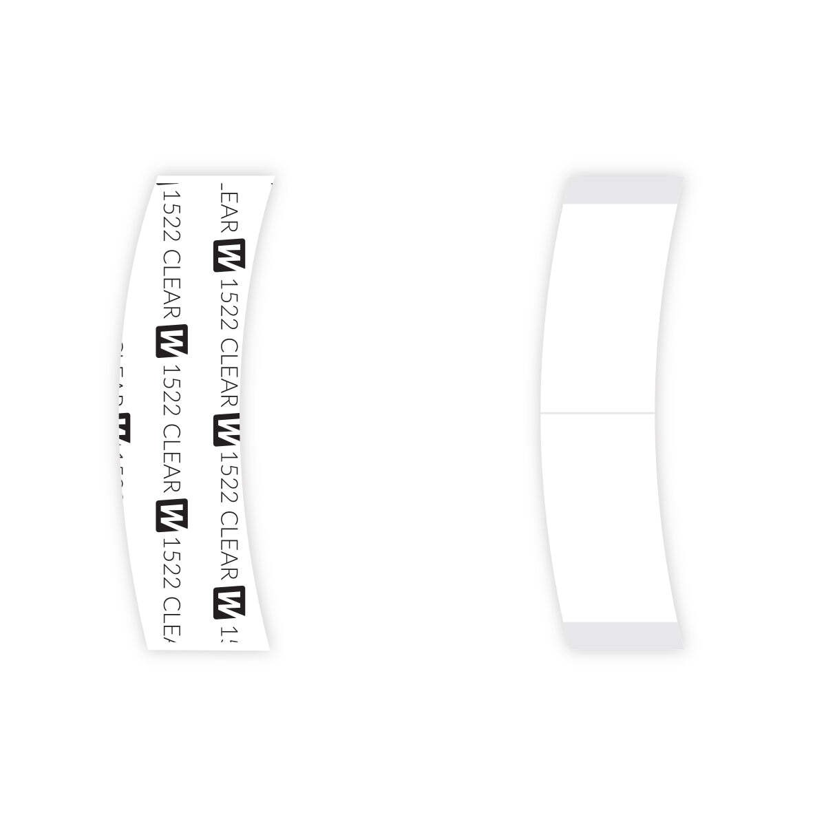 1522 Clear Contour Tape, 1000PC/PK
