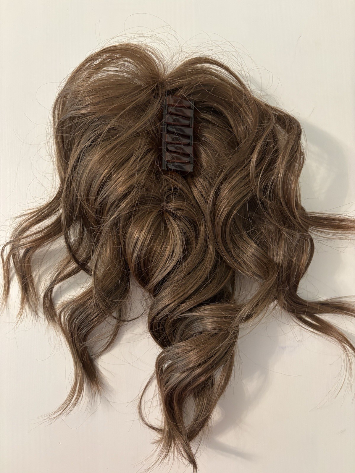 Pony By Hairdo 12″ Simply Wavy Clip-On For Length & Volume R830 Ginger Brown NEW