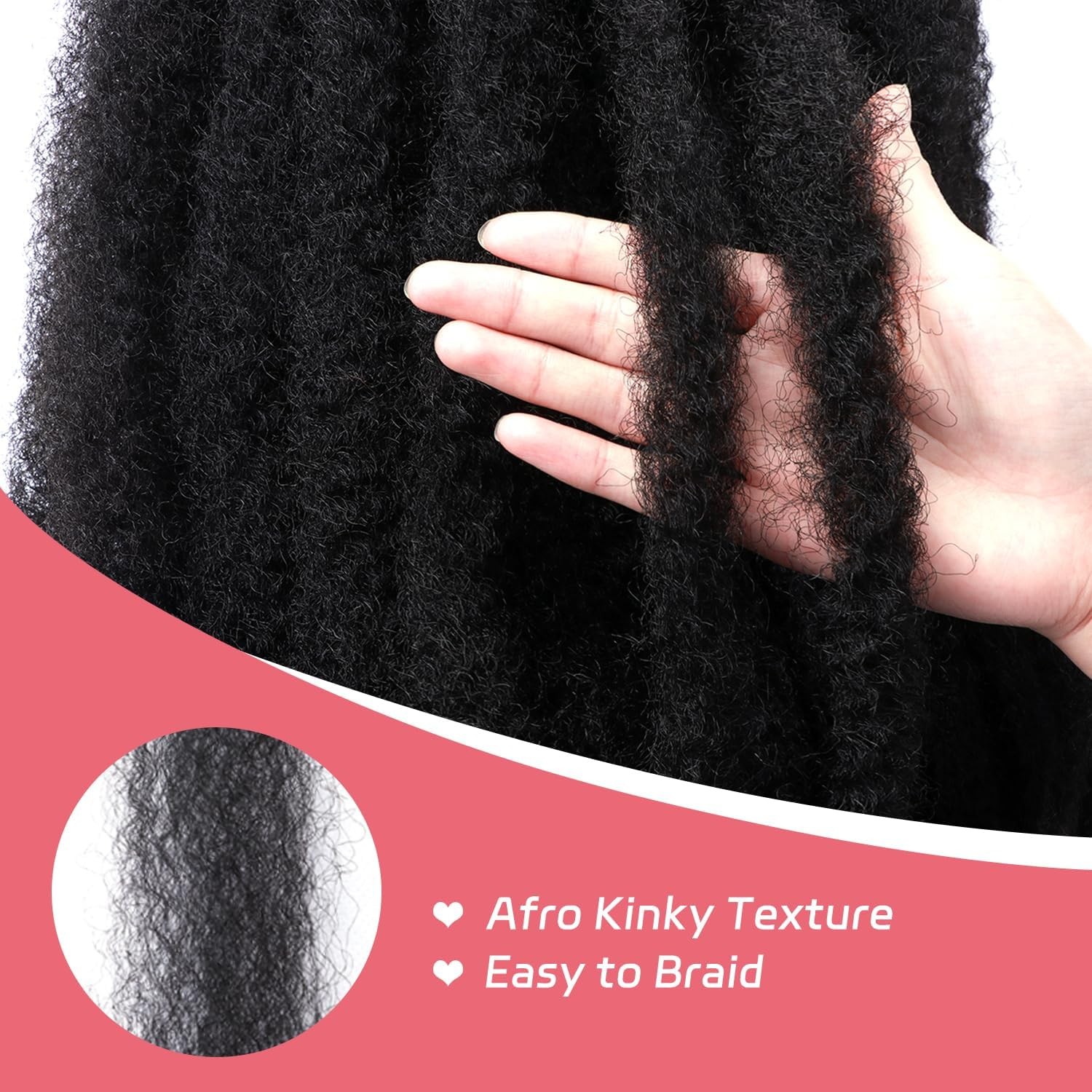 Marley Twist Braiding Hair – 30 Inch 8 Packs Cuban Twist Hair Soft Marley Hai…