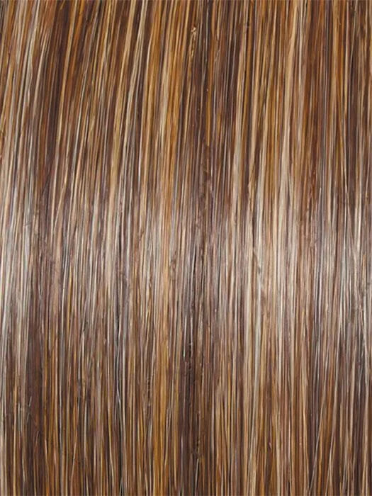ON YOUR GAME Raquel Welch Wig RL11/25GoldenWalnutLaceFtMonoPtMemCap3HeatOK5STARS