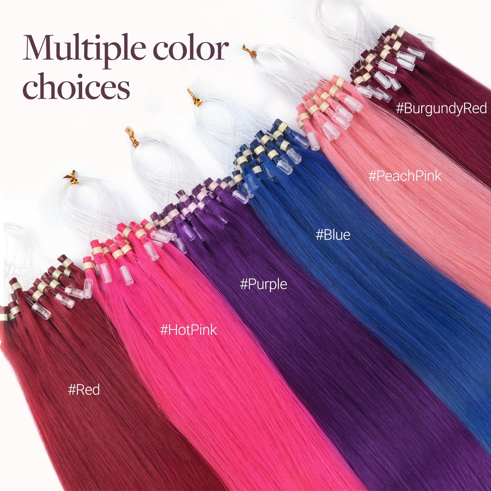 Micro Link Tip Hair Extensions Real Human Hair, 14inch 25g 25S, Cold Fusion M…