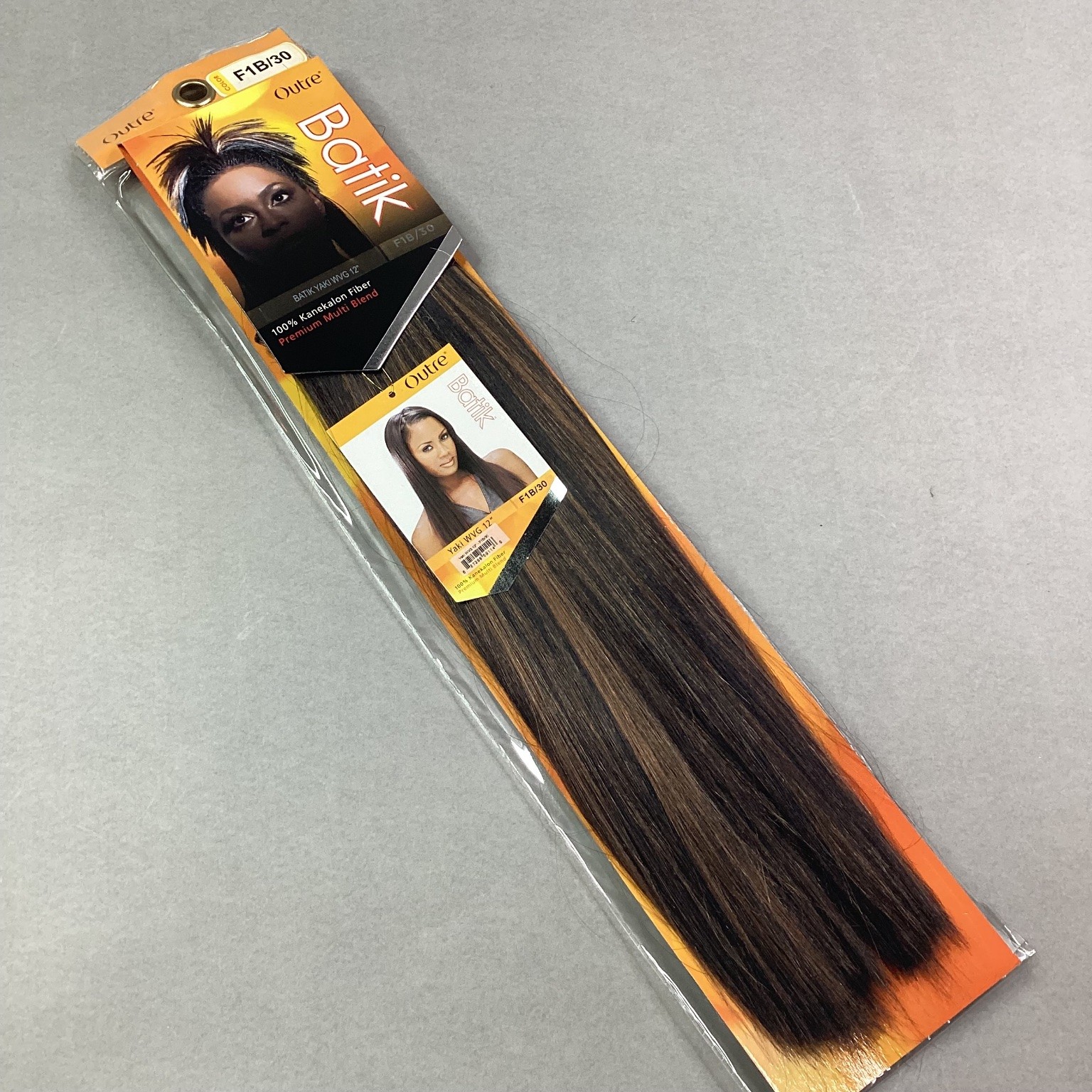 Outre Batik Yaki WVG 12″ Hair Extensions F1B/30 Kanekalon Fiber
