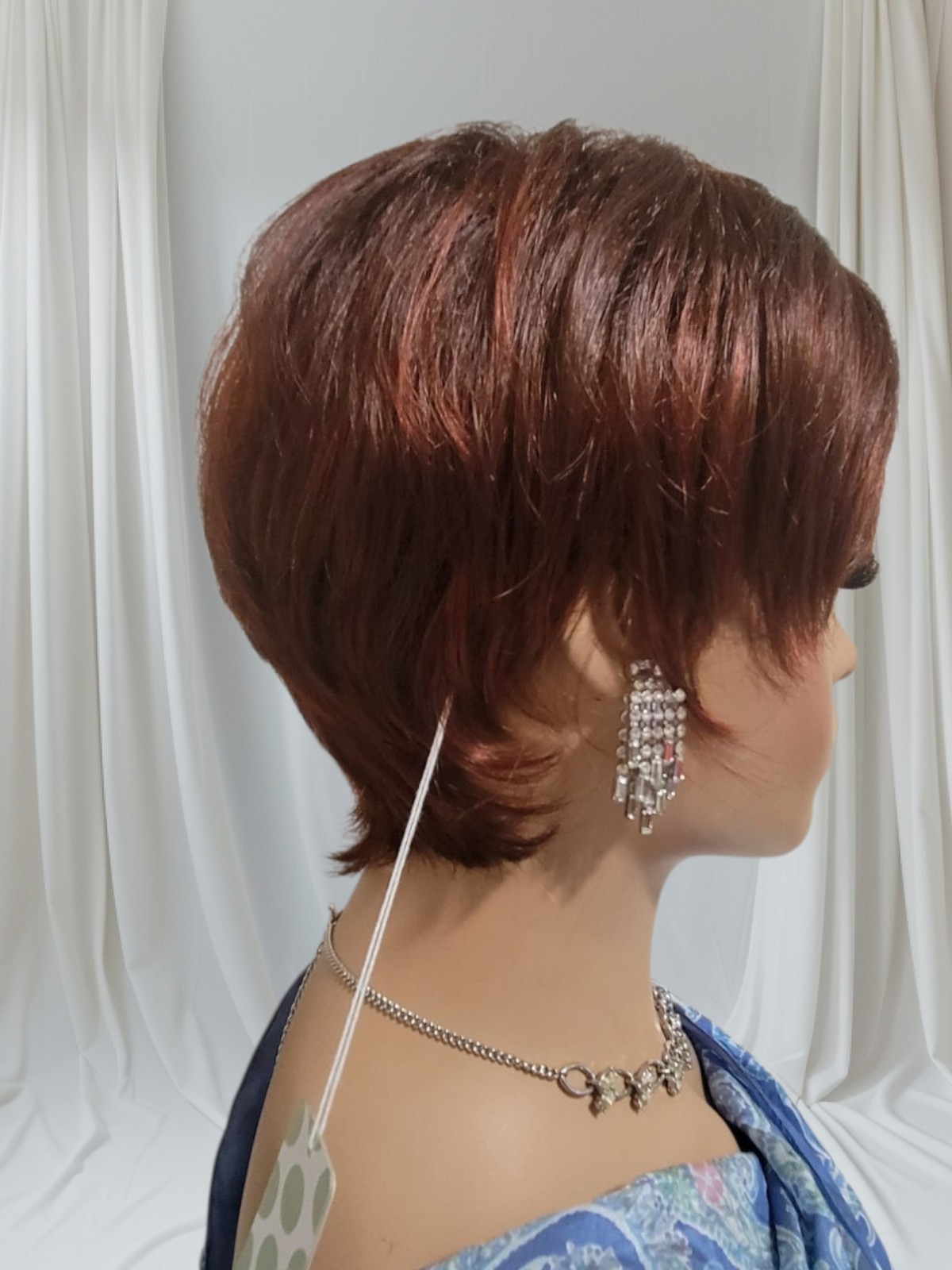 Elle | Envy wigs | Open Top. DARK RED. BNIB WITH TAGS