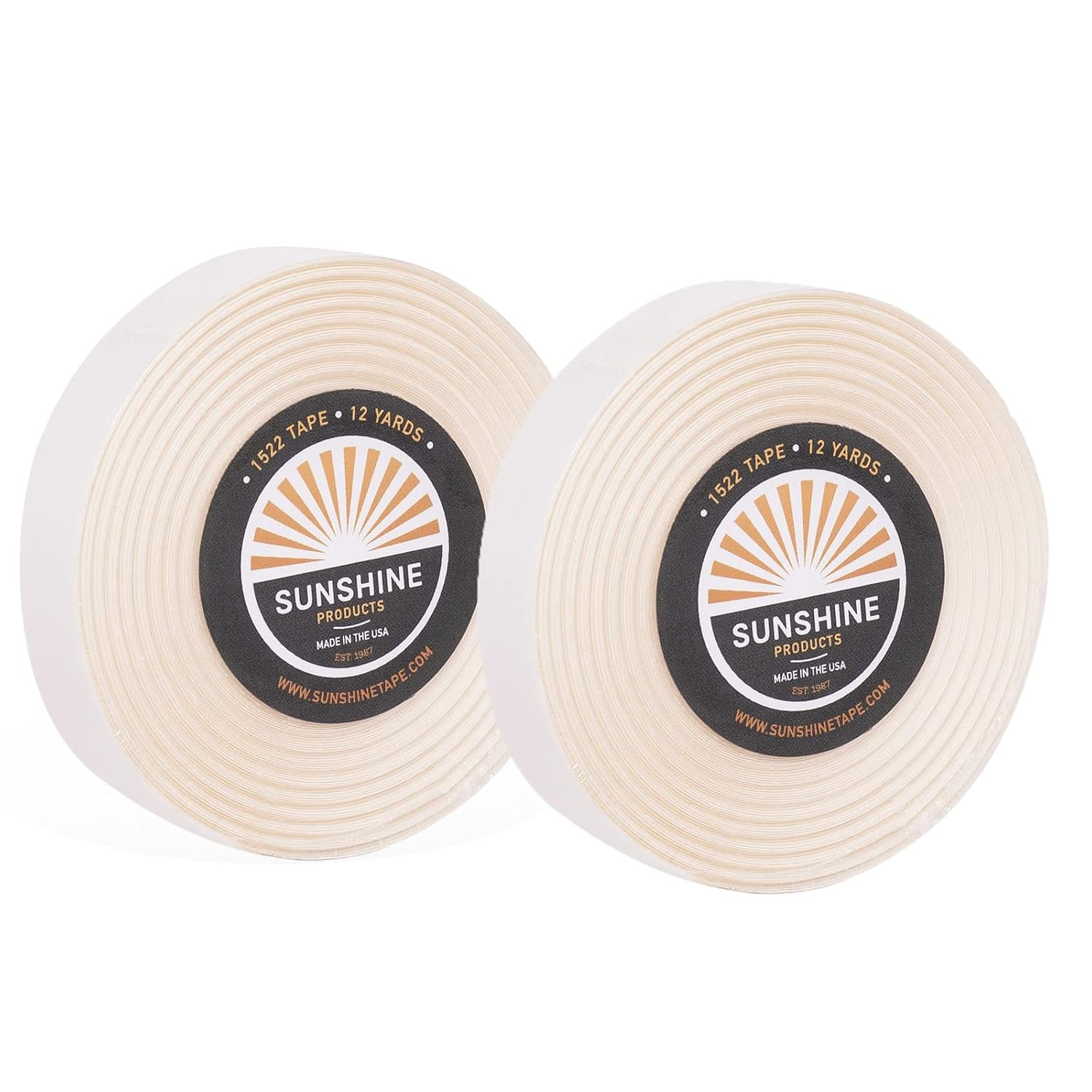 Premium 1522 3M Wig Tape Roll | | 1/2″ X 12 Yards | Made in USA | 2 Pack | Doubl