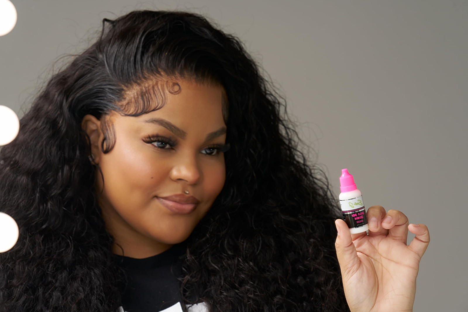 Hold Me Down Adhesive – Waterproof Lace Wig Glue for Strong Hold, Quick Drying,