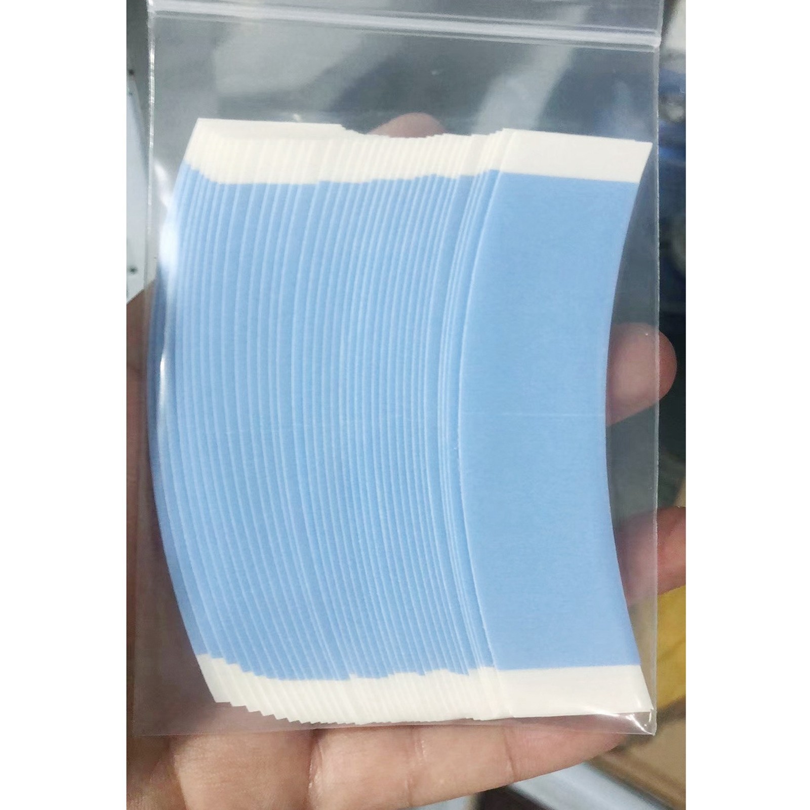144Pc/Lot Strong Wig Tape Strips Fixed Hair Adhesive Extension Tape and3379
