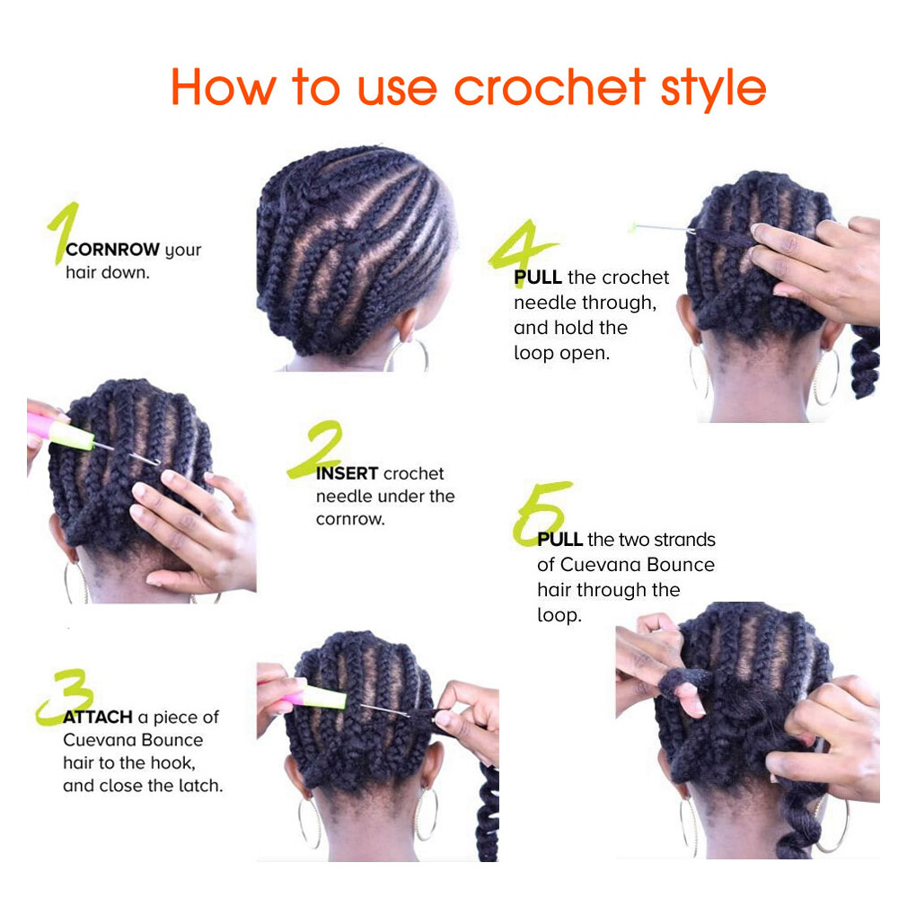 32″ Long Deep Wave Crochet Hair Curly Water Wave Boho Braiding Hair Extensions