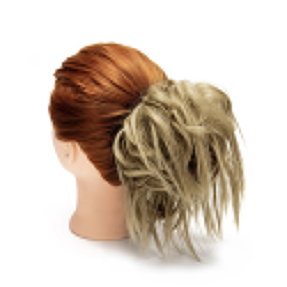 Hair Curly Thick Messy Bun Hair Scrunchie Wrap Hair Extensions Real As Human US