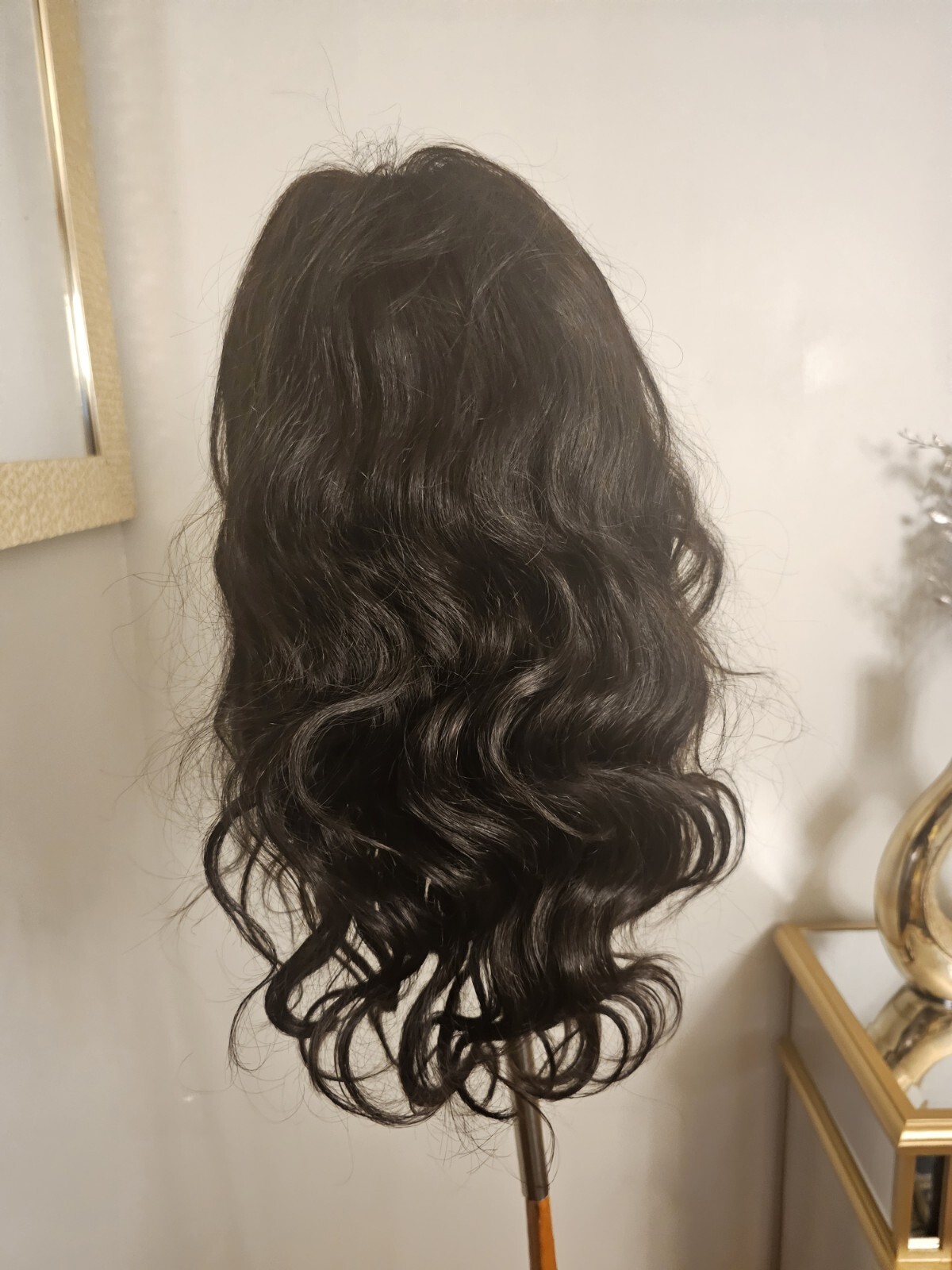 High Quality regular Top 18 to 20″ straight 100% Virgin Human Hair Lace Wig