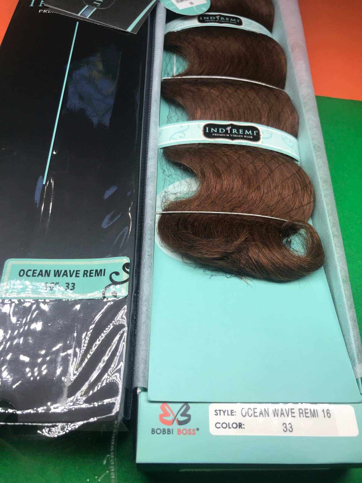 IndiRemi® Virgin Remi Hair Weave_OCEAN_WAVE_WEAVING_16”_#33