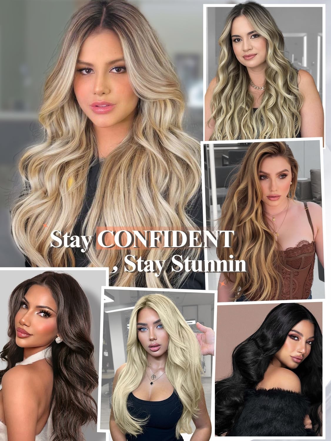 Hanne Fashion Invisible Beaded Weft Hair Extensions Human Hair Dual-Use Micro