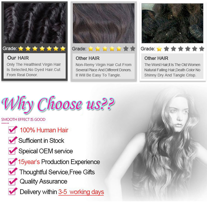 Peruvian Sew In Virgin Human Hair Extensions Weft Weave 3Bundles/300G BLONDE US