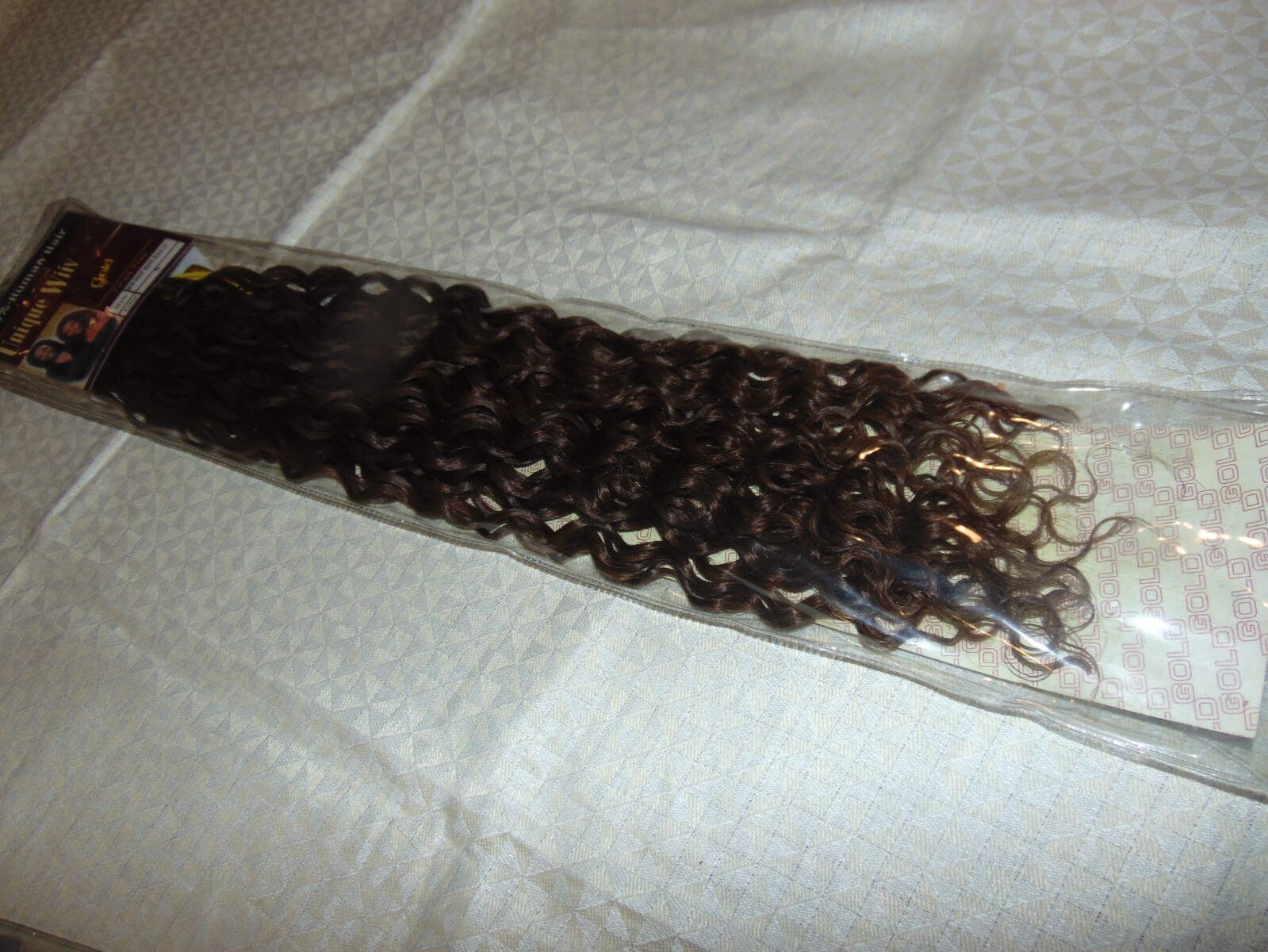 2 Pack Unique Wiiv 100% Human Hair New Deep Wave Bulk 24″ Color 6 (4Bundles)