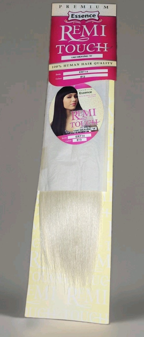 Remi Touch Yaki Weave Human Hair Quality 10” 12” 14” Straight Colors 1 1B 613