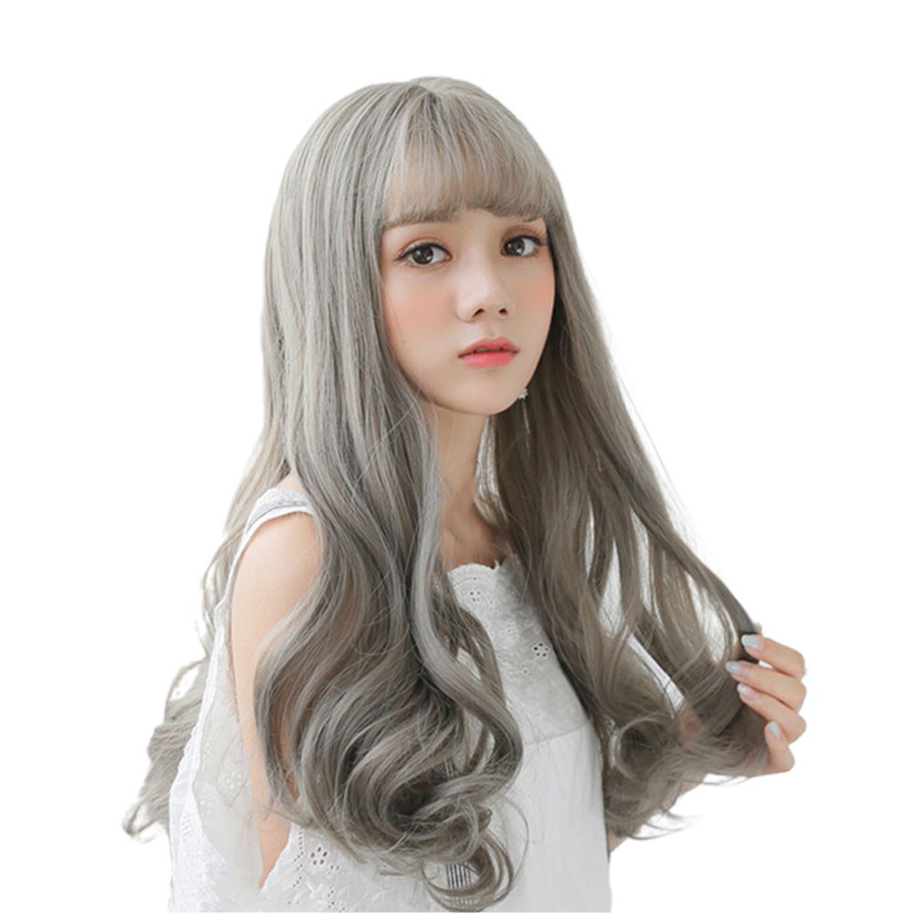 Front Wig Hair Replacement Curly Pieces for Women Fashion Woman Cover