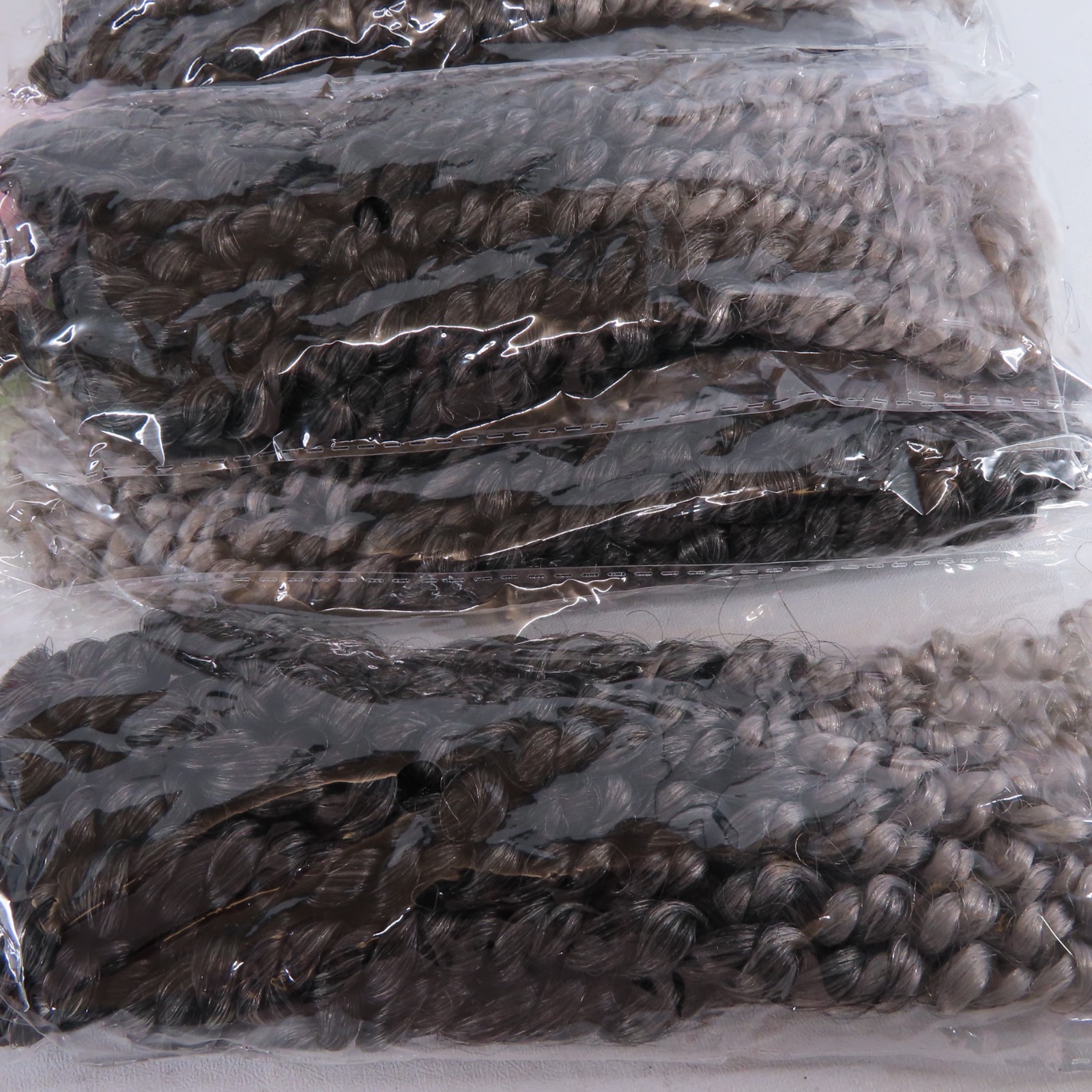 GIX TIANA PASSION TWIST HAIR 10″ 8PACK T-GRAY PRE-TWISTED CROCHET BRAIDS