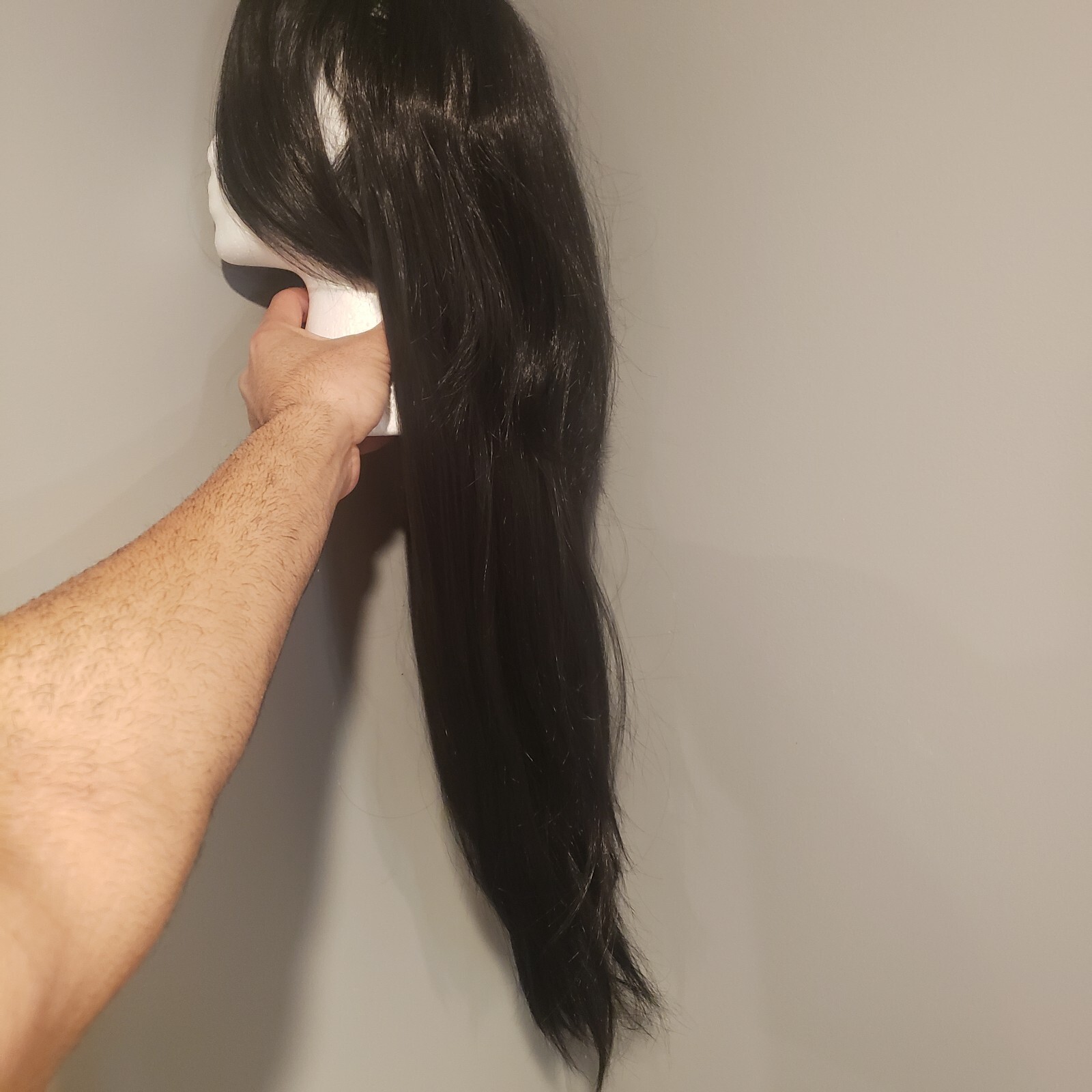 Natural Looking Synthetic Heat Resistant Fiber Wig 30 inch