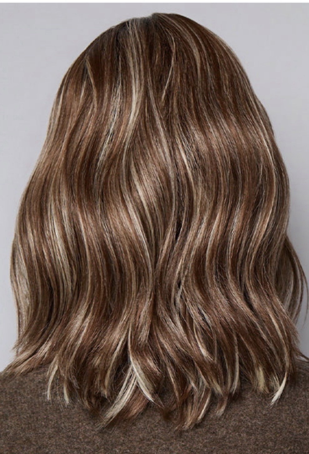 Rene of Paris Smooth Wavez HF Synthetic Wig Color snowy umber Lace Front