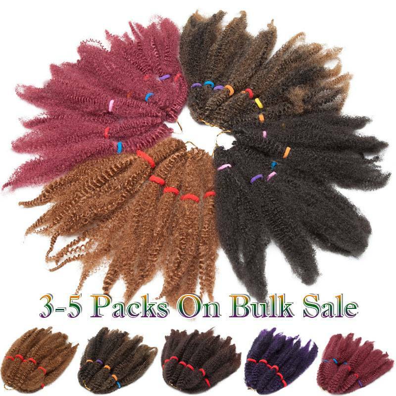 3Bundles Afro Kinky Curly Braids Kinky Bulk For Braiding Hair Extension As Human