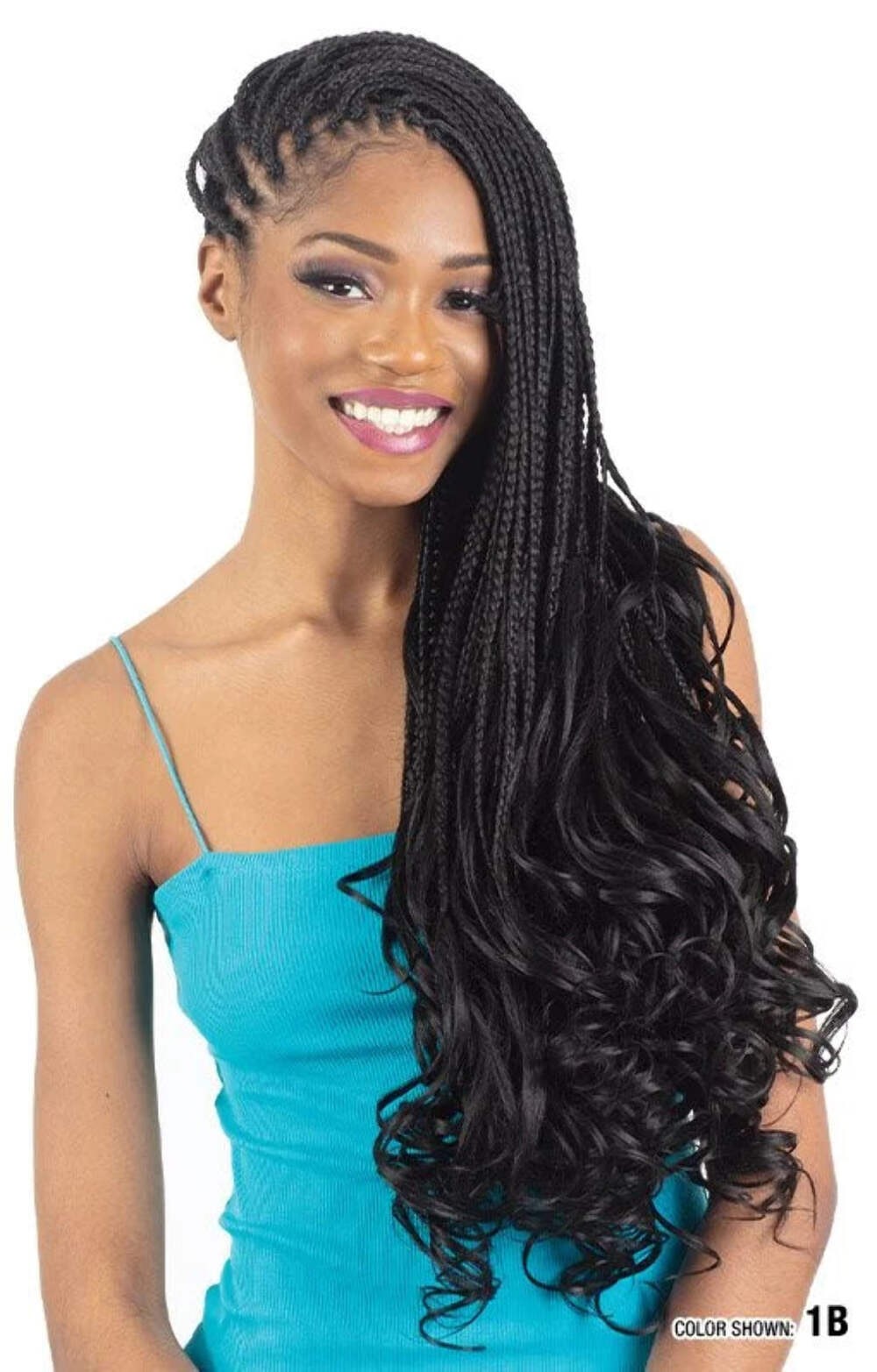 SHAKE-N-GO – FREETRESS 3X FRENCH CURL BRAID 22″ (Volume Discount)