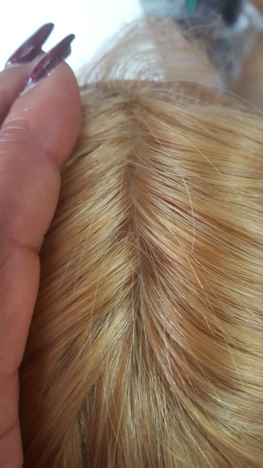 24 BRAZILIAN GLUELESS SILK BASE TOP FULL LACE WIG 180% DENSITY STRAIGHT HONEY 27