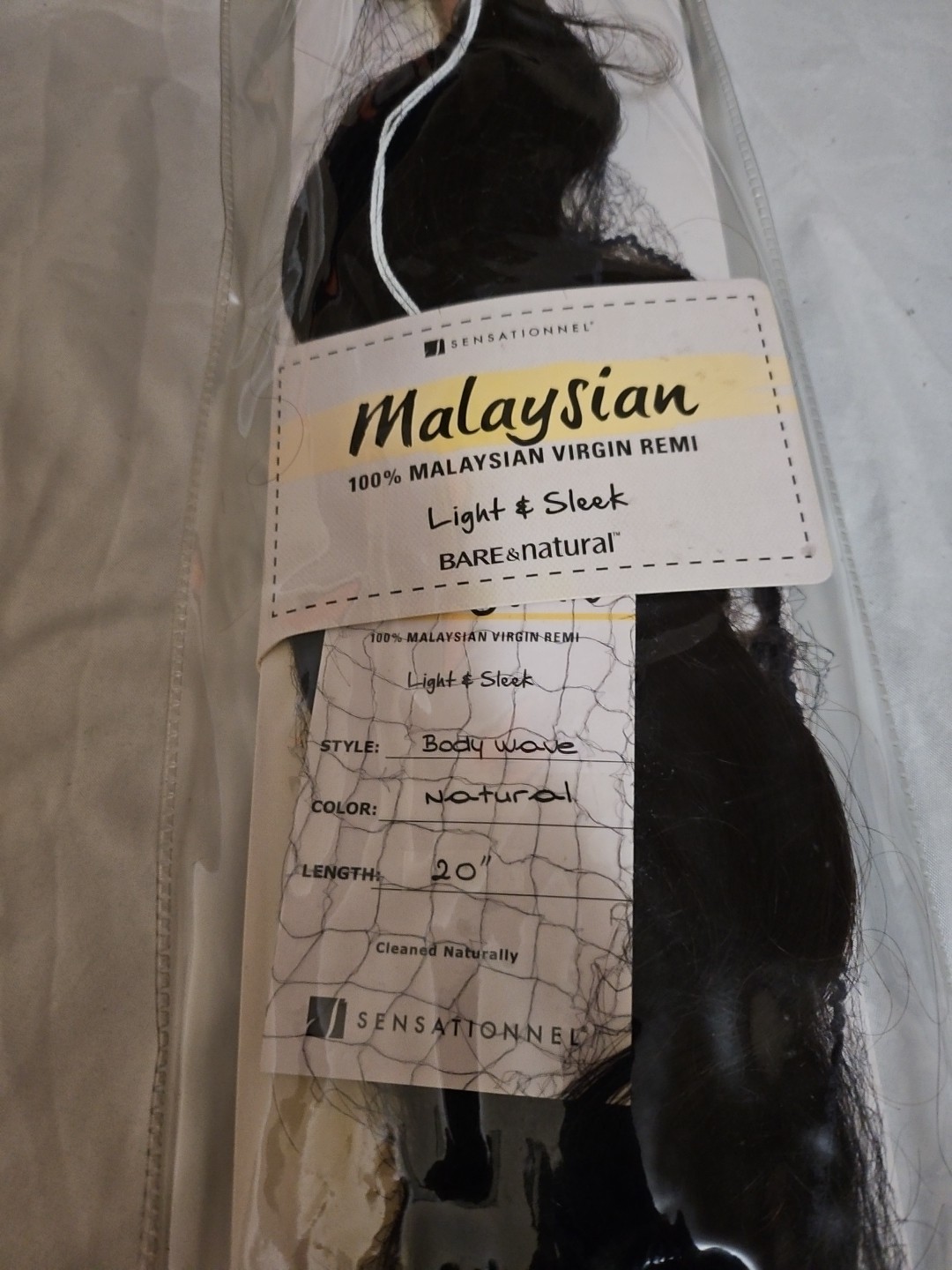 Malaysian Virgin Remi Body Wave Style Natural Color 20″