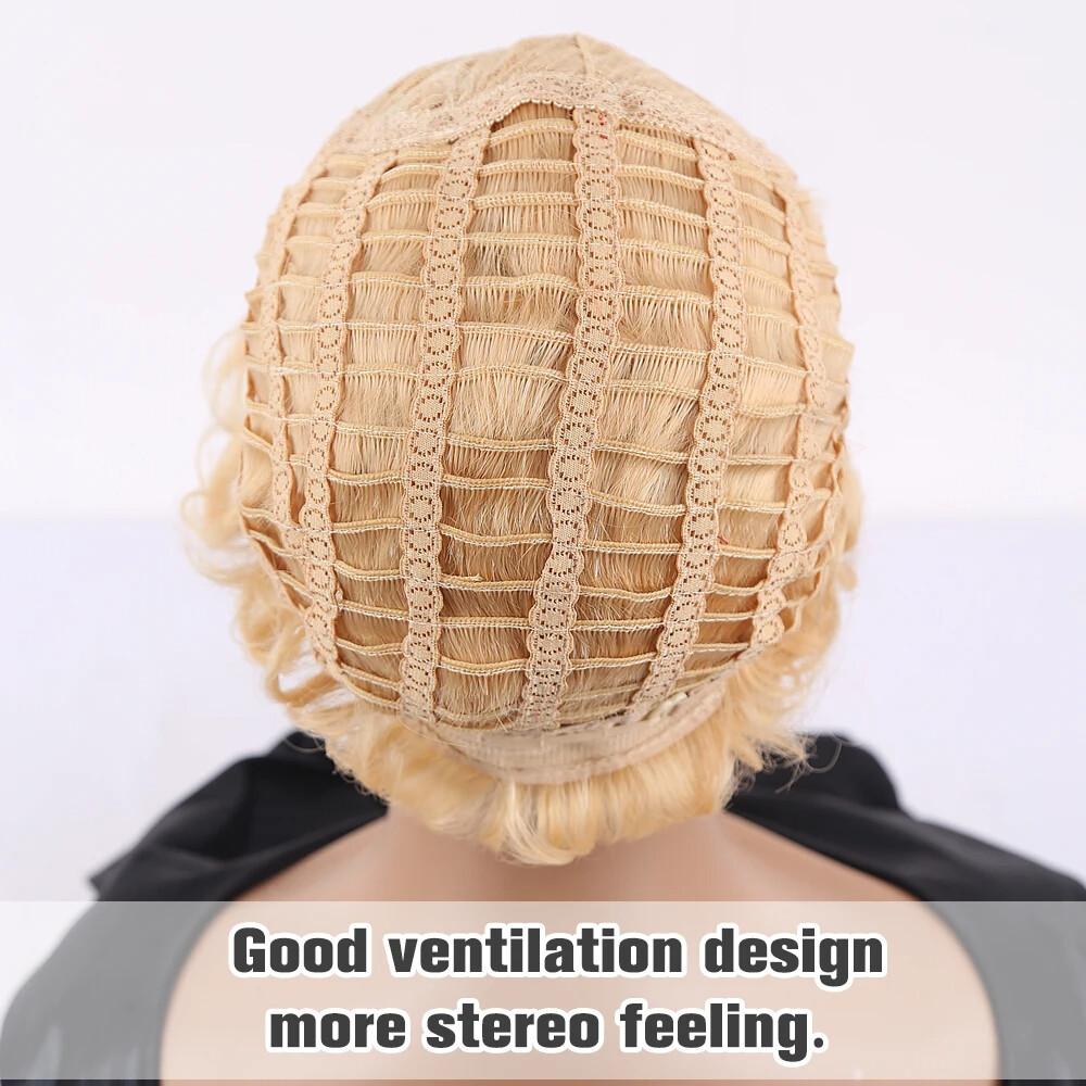 Retro Vintage Finger Wave Wigs for Lady Women Mommy 1920’s Party Wig Cosplay Wig