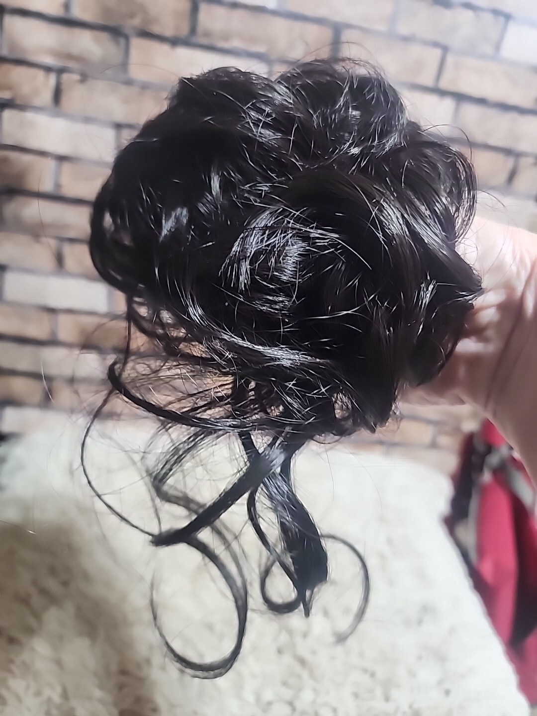 THICK Messy Bun Hair Piece Scrunchie Updo Wrap Hair Extension 5693