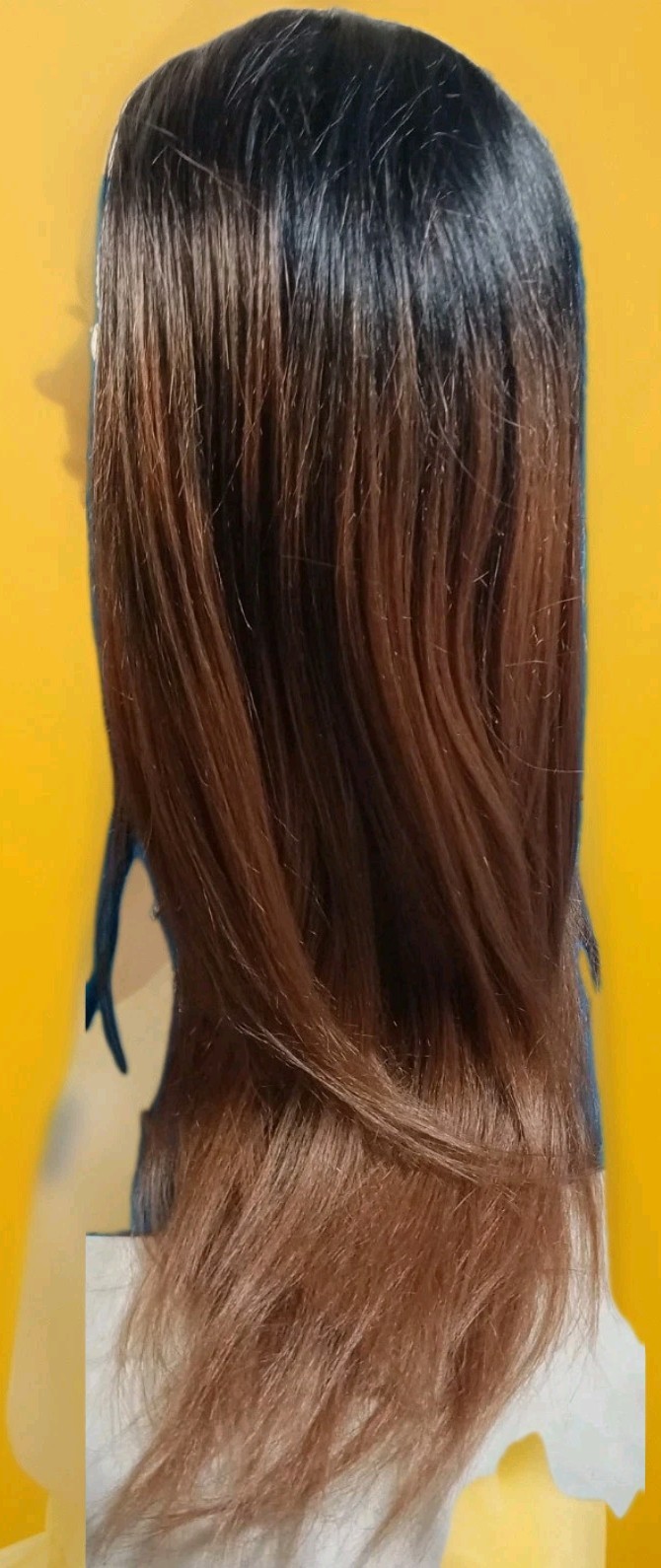 Sensationnel Empress Yaki 24 Custom Lace Front Edge Wig~TIB/30~Hand Tied Part EC