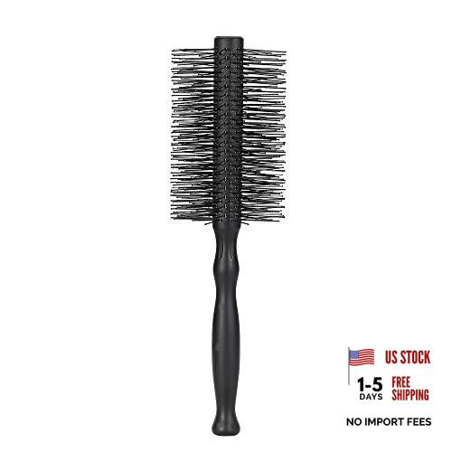Large Round Hair Brush for Women Blow Drying, Soft Nylon Bristles, 2.5 Inch