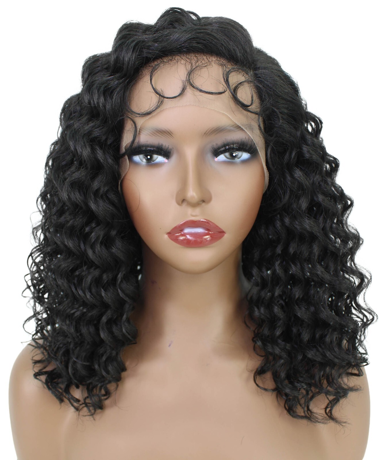 LUXLUXE Nadia 14.5” Side-parted Lace Front Medium Length Multicolor Wig BL-0153