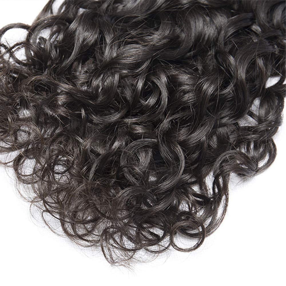 Wet and Wavy Bundles Human Hair Water Wave Bundle 1B Human Hair 3 Bundles Bra…