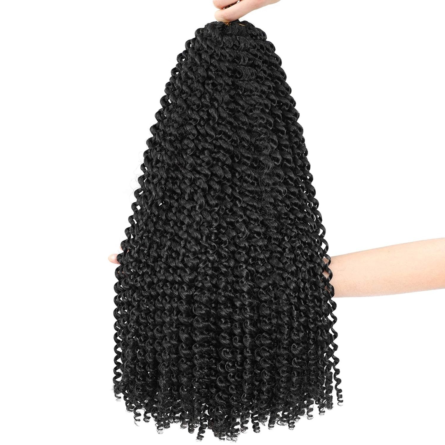 Bohemian Spring Twist Hair 18 Inch Synthetic Water Wave Crochet