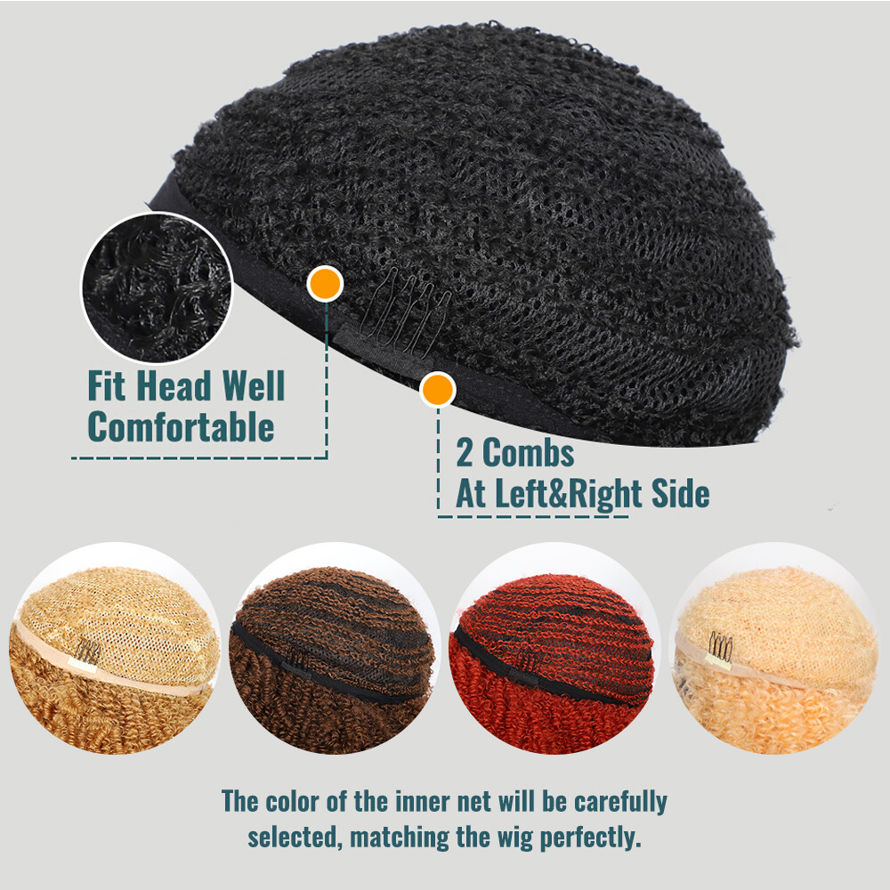 Short Curly Wigs for Women Soft Big Curly Wig with Bang Heat-Resistant Wavy Wig