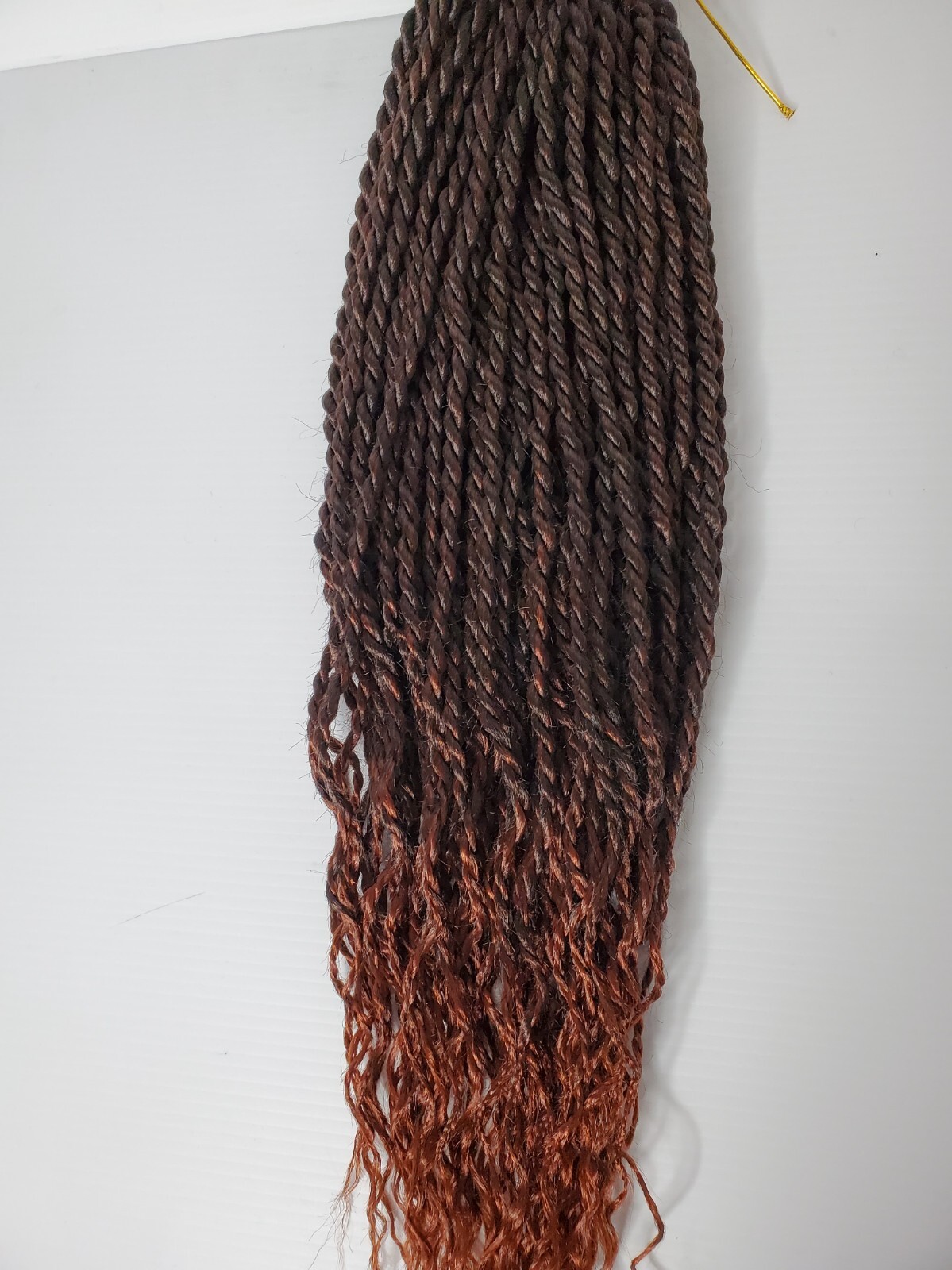 handmade crochet twist hair extensions 24″ Long Medium 20 Individual twist