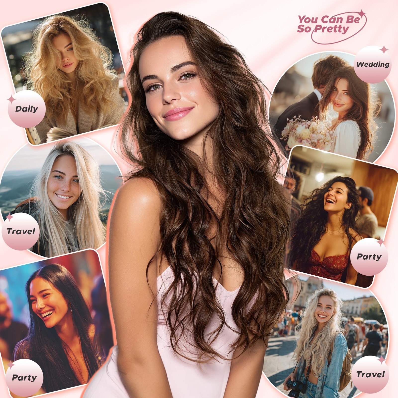 Sego Nano Tip Hair Extensions Human Hair Nano Beads Balayage Seamless Highlight