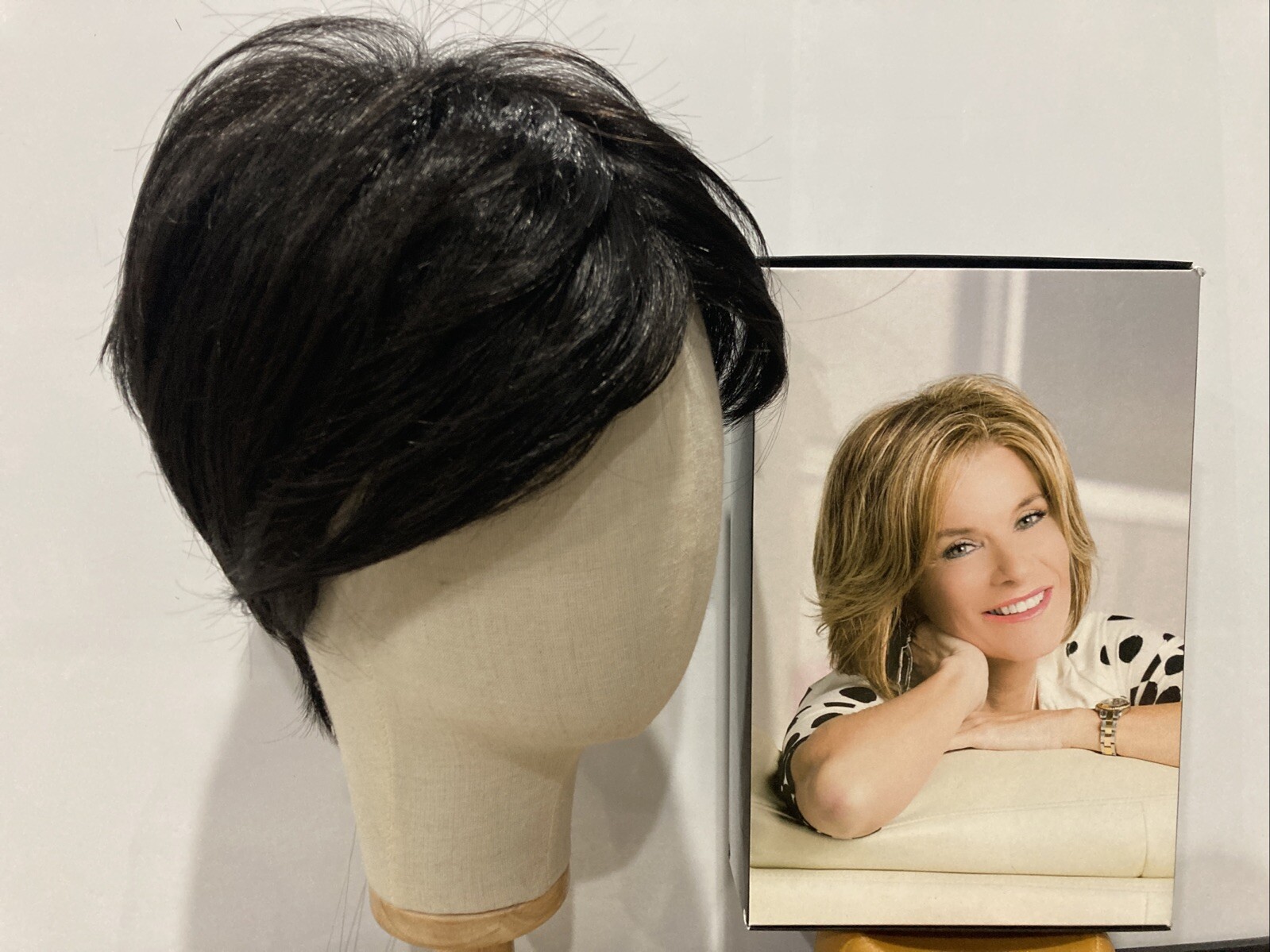 Toni Brattin Dynasty Wig Black Regular Size HF New In Box