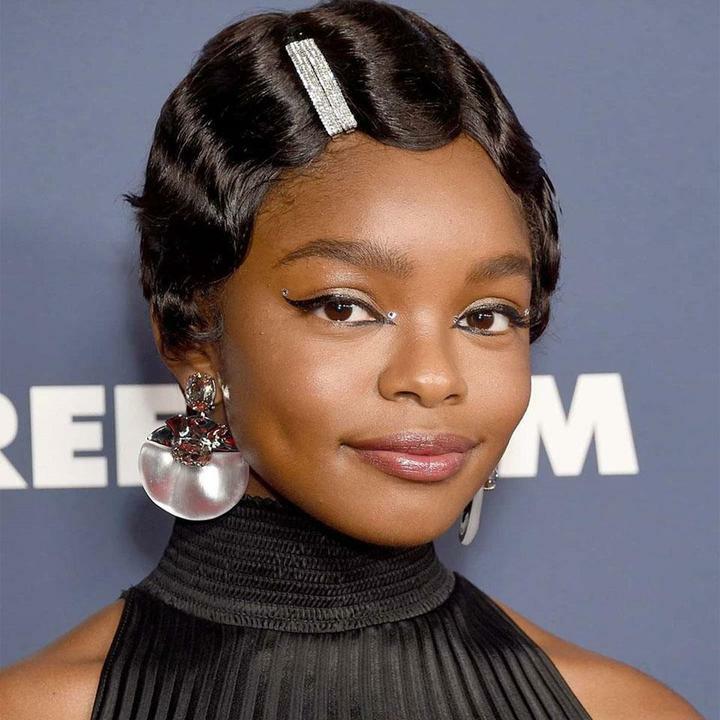 Black Finger Wave Short Human Hair Wigs Pixie Cut Wigs For Black Women Natural