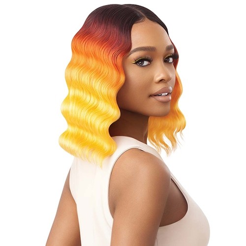 Crimp Deep curl style bob Lace front wig in Special colors – GEMINI