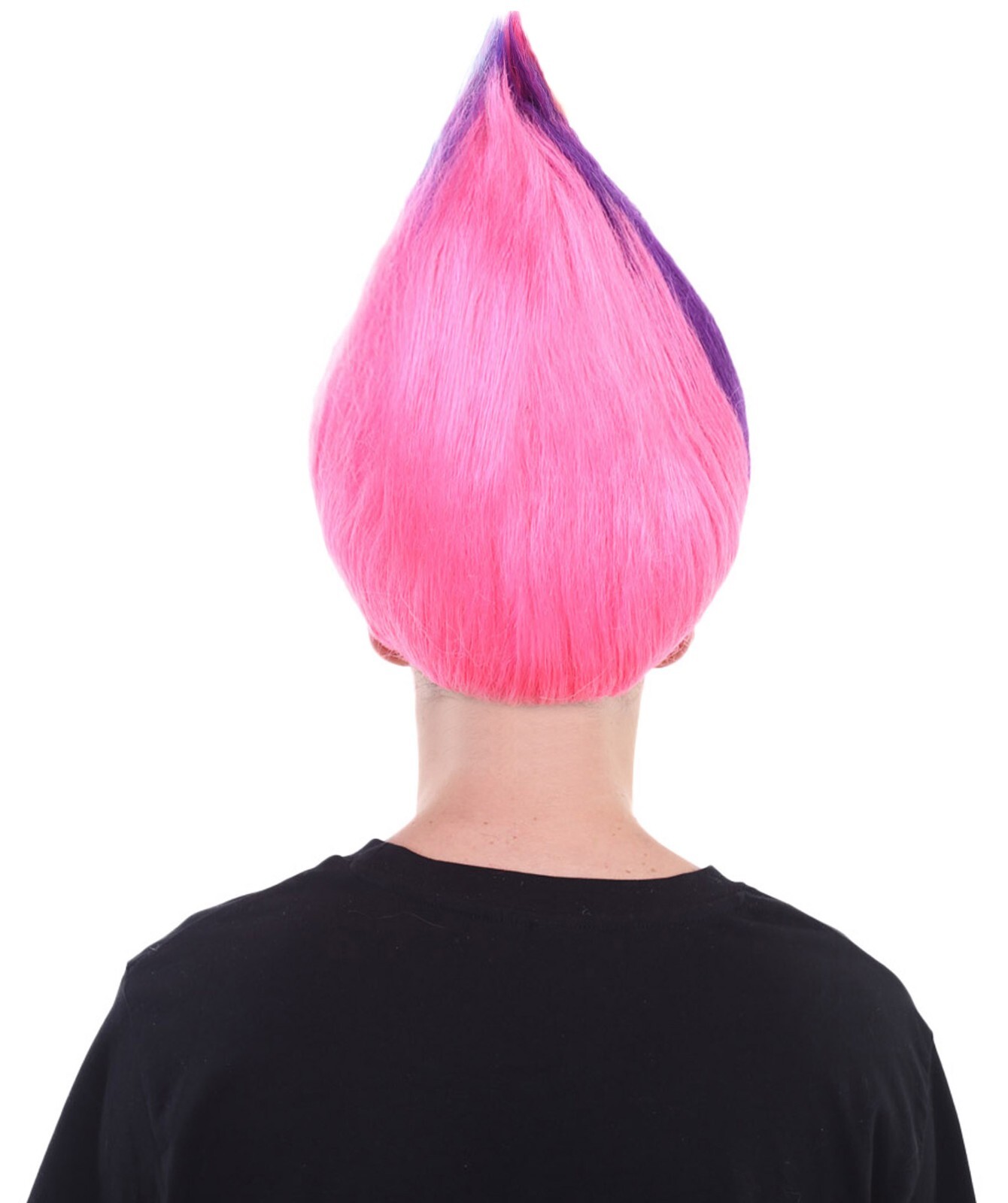 Unisex Rainbow Colors Straight Troll Synthetic Wig For Festival Halloween,HM-087