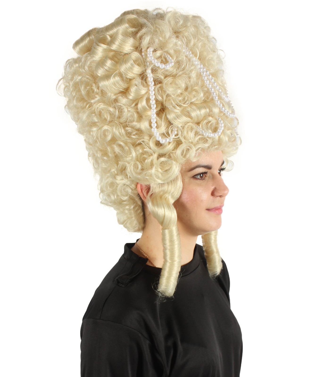 Marie Antoinette Wig Beehive for Women Baroque Cosplay Costume Carnival Party