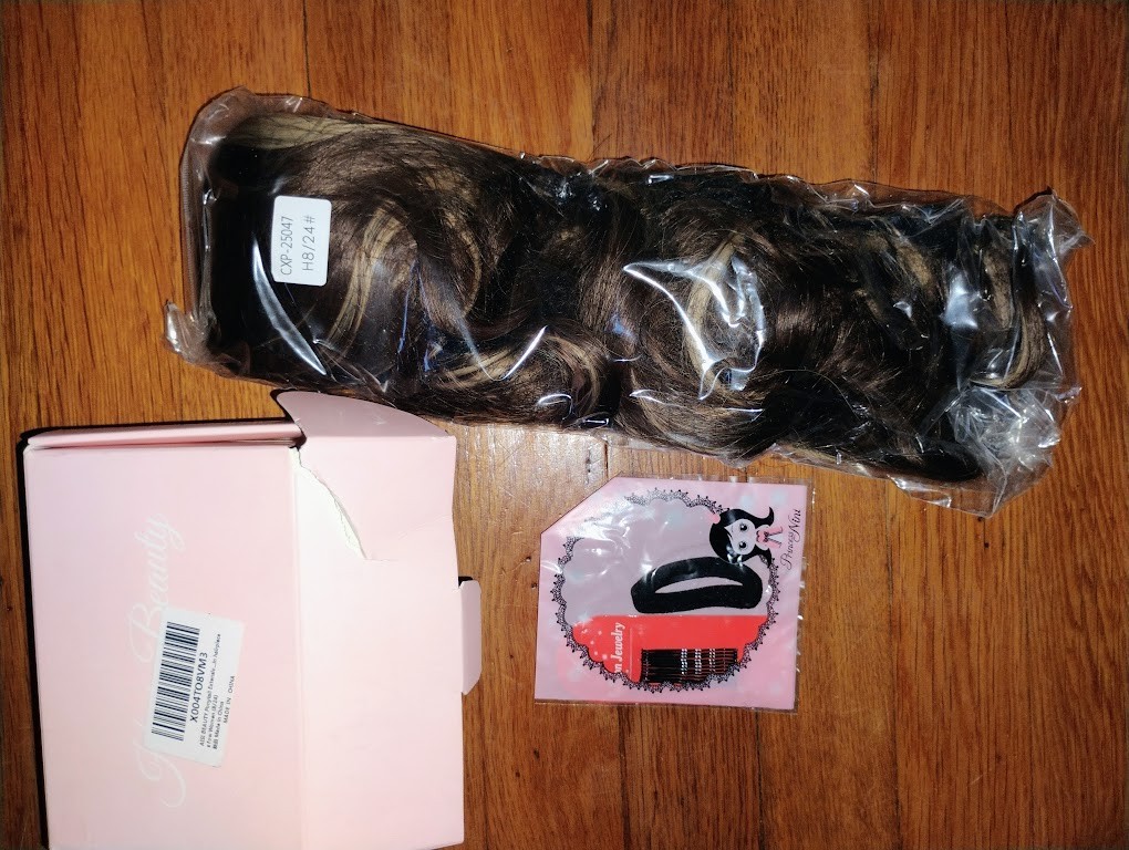 AISI BEAUTY Ponytail Extension 26 Inch Drawstring Ponytail Extension Synthetic